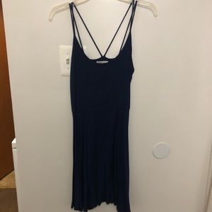 EUC Charlotte Russe Navy Skater Dress